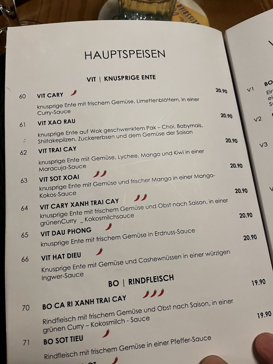 An Nam Restaurant Photo Menu 3