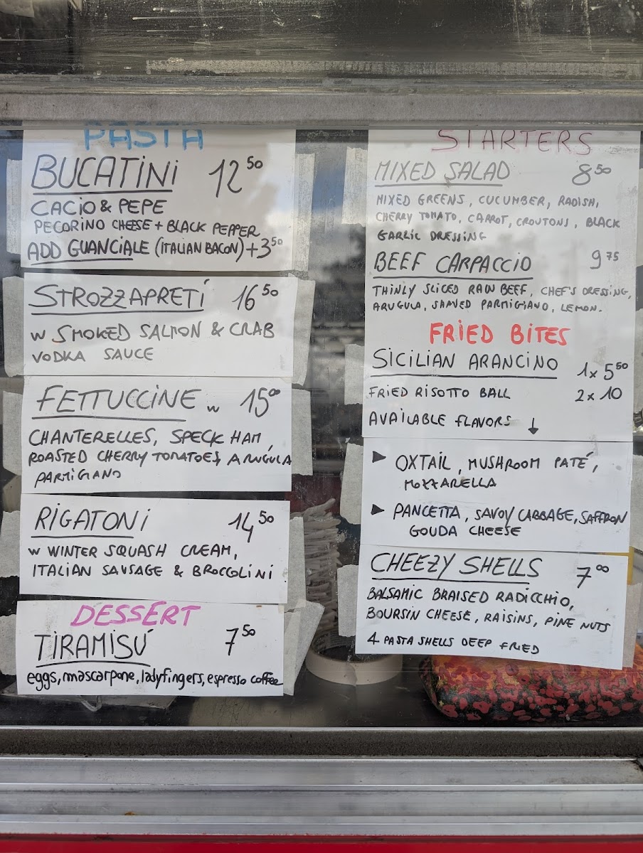 Beccofino food truck Photo Menu 1
