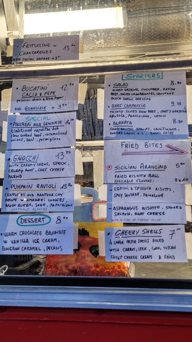 Beccofino food truck Photo Menu 6