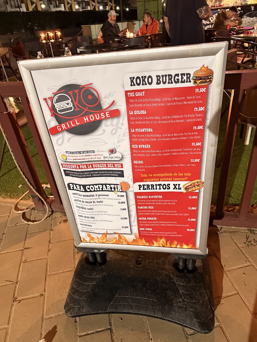 Koko Grill House Photo Menu 1