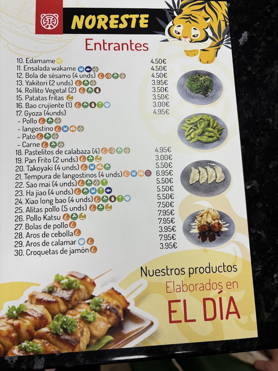 Noreste - Bar- asian fast food Photo Menu 3