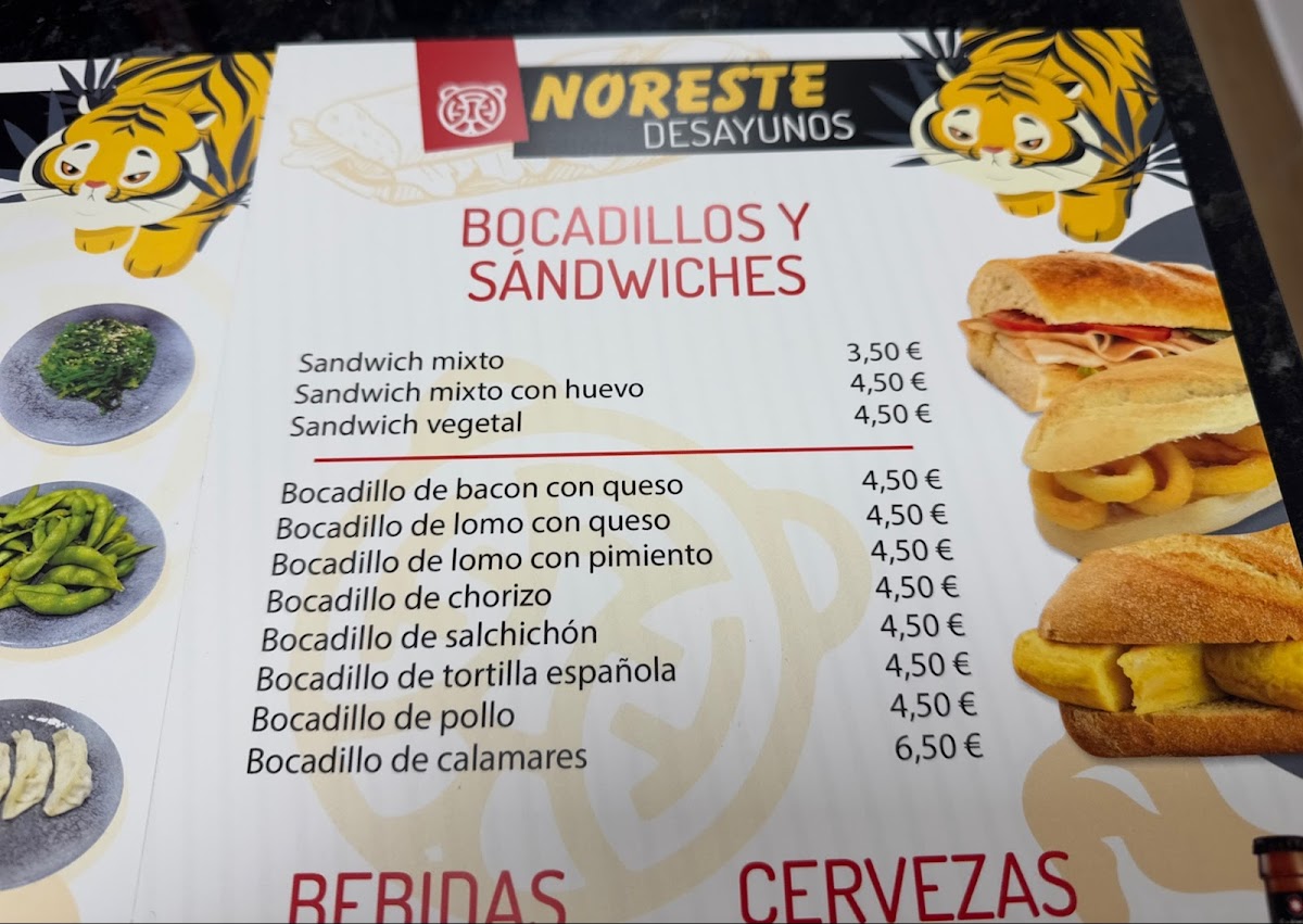 Noreste - Bar- asian fast food Photo Menu 5