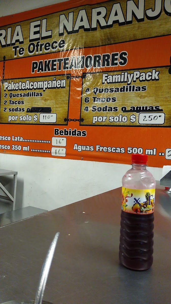 Taqueria El Naranjo Photo Menu 3