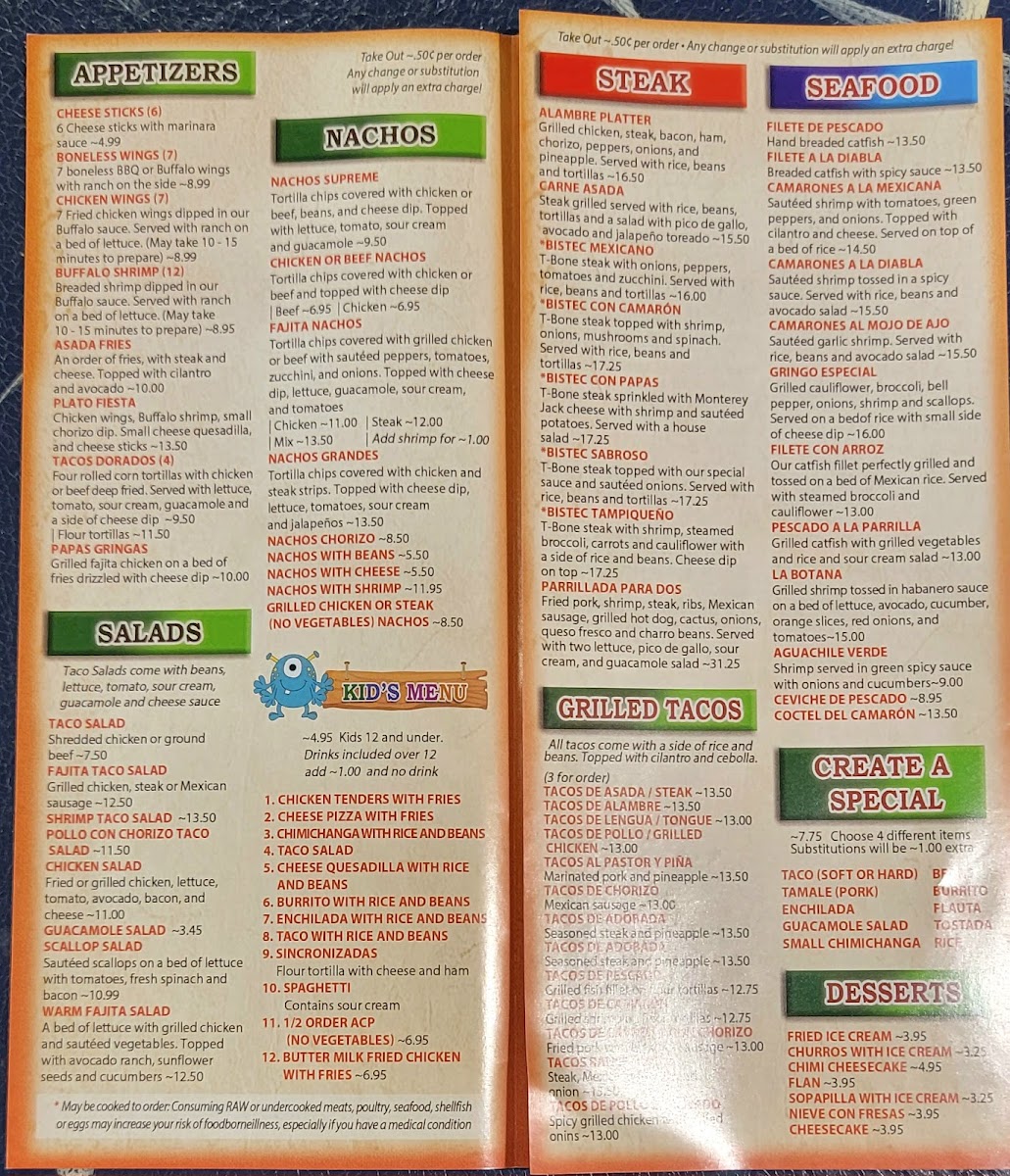 Mi Pueblito Mexican Grill Photo Menu 6