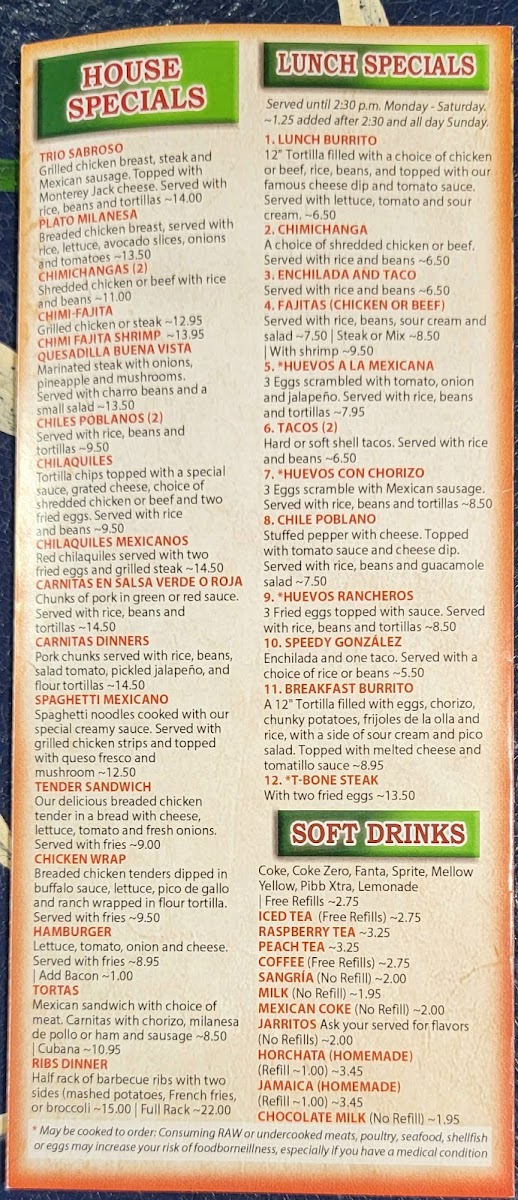 Mi Pueblito Mexican Grill Photo Menu 7