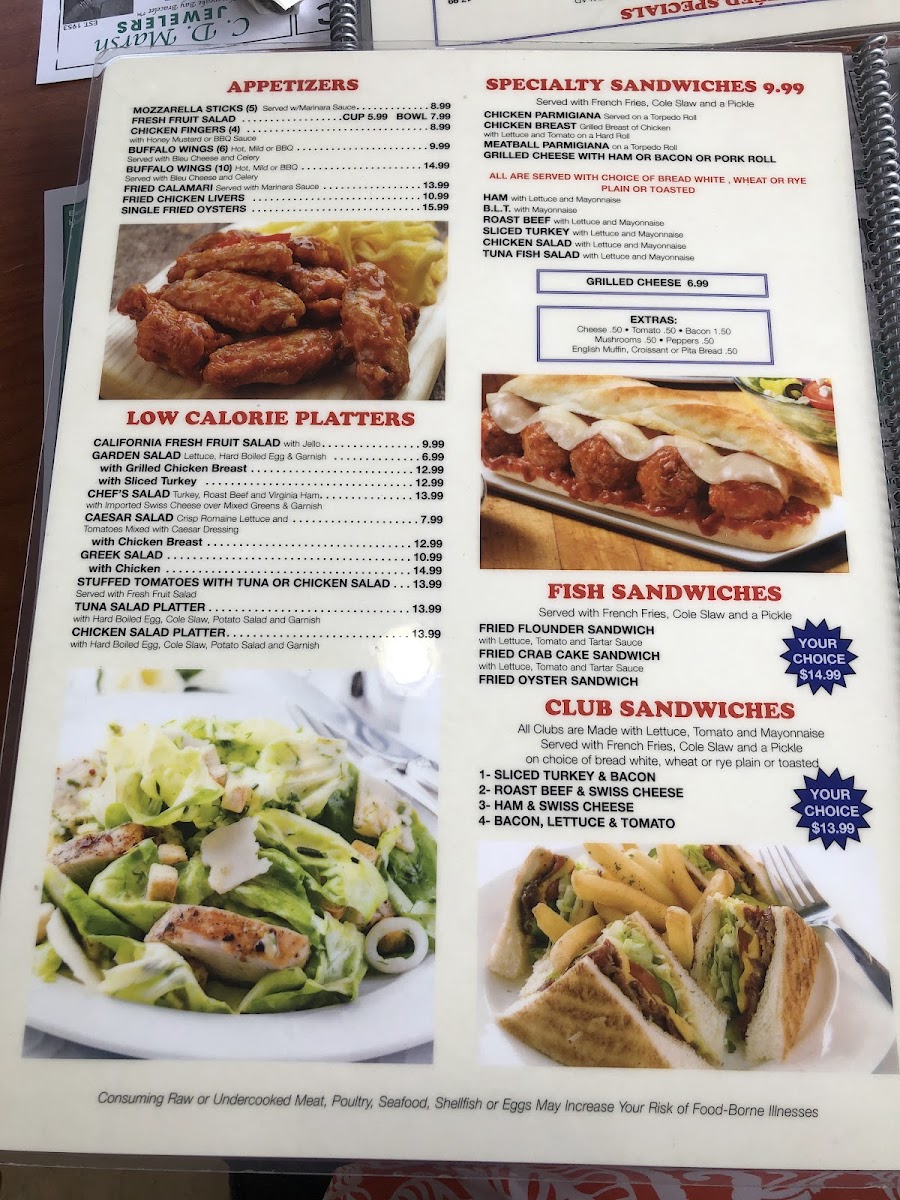 Sage Diner.SOUTH Photo Menu 1