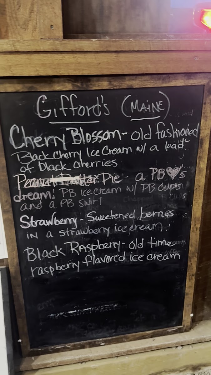 Kish-a-wa Creamery and Lulu's Coffeehouse Photo Menu 1