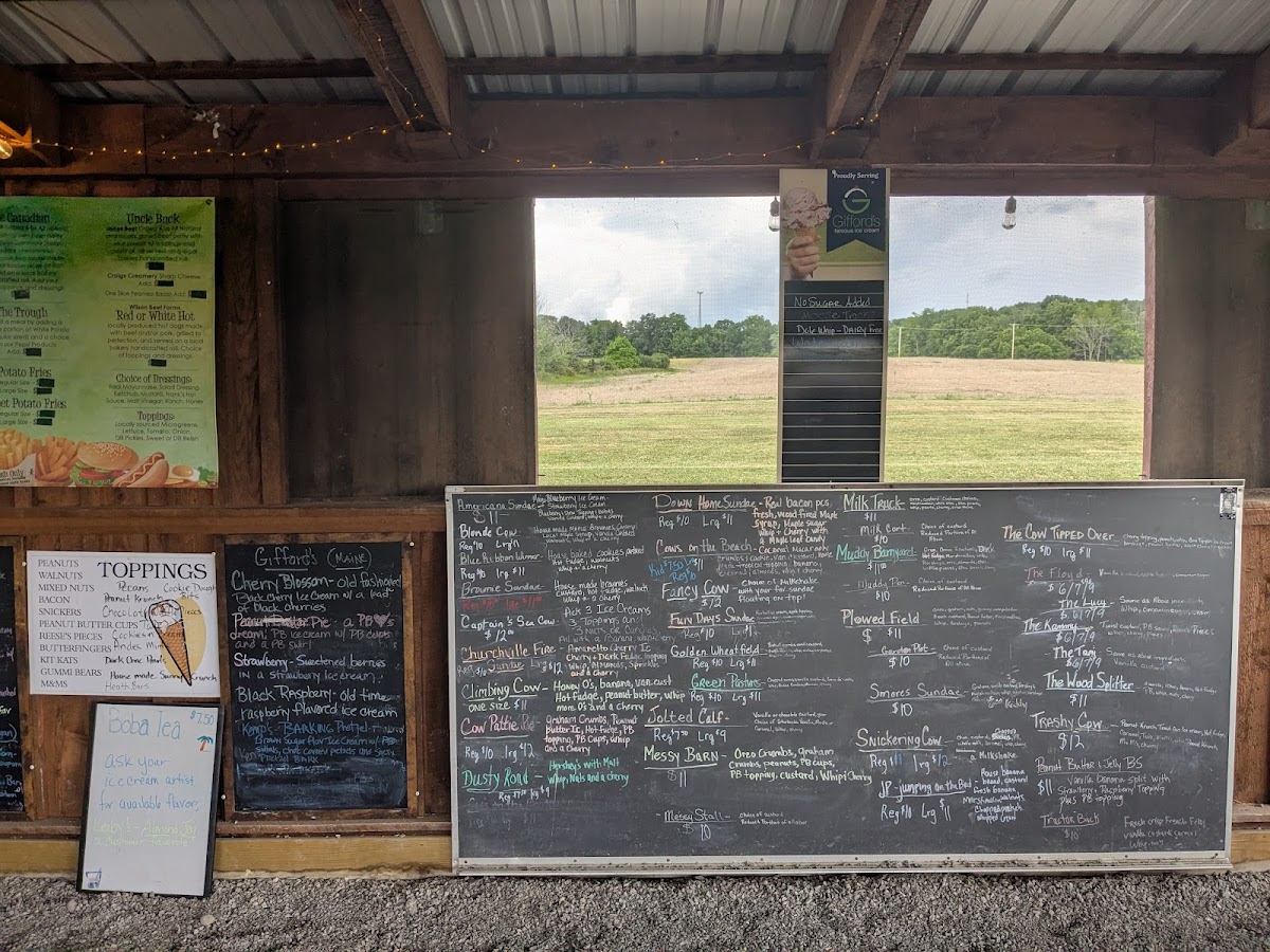 Kish-a-wa Creamery and Lulu's Coffeehouse Photo Menu 4