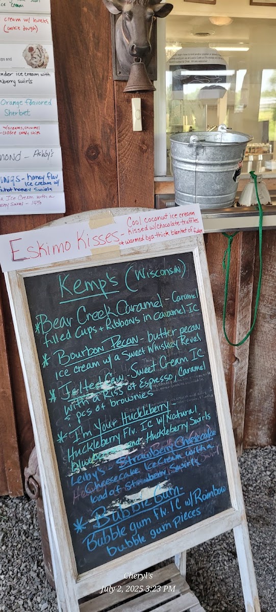 Kish-a-wa Creamery and Lulu's Coffeehouse Photo Menu 9