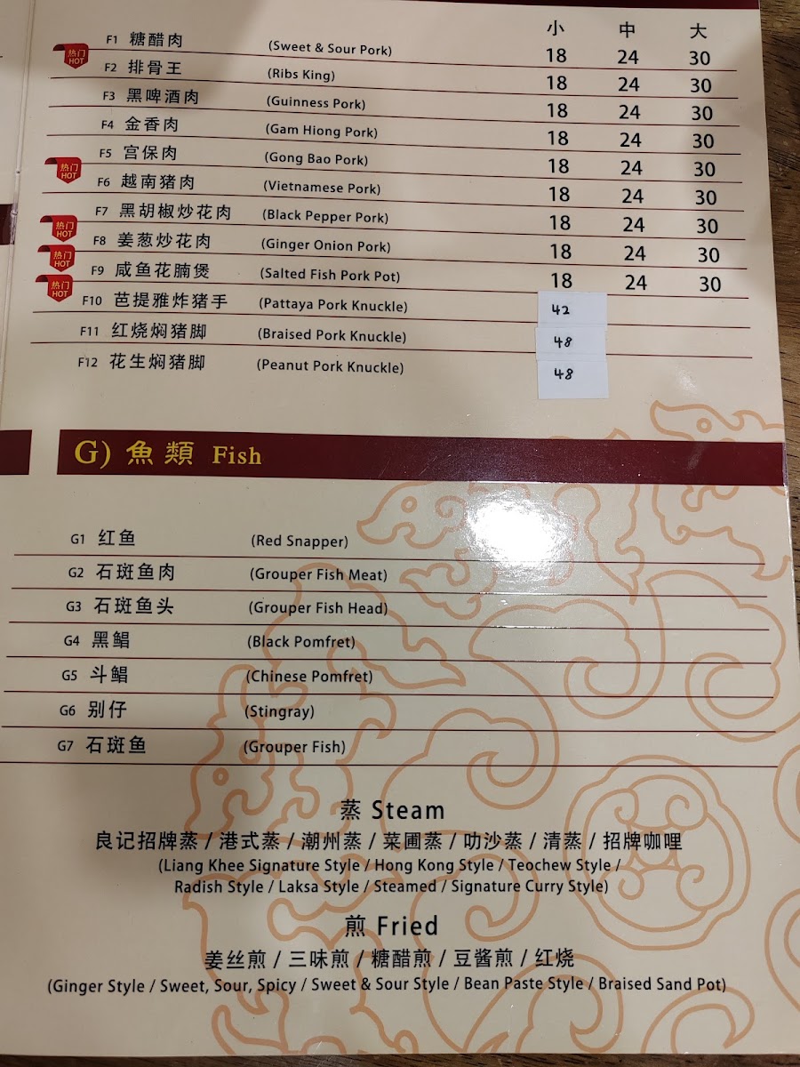 Liang Khee Tomyam 良记东炎面 (Bukit Mertajam) Photo Menu 4