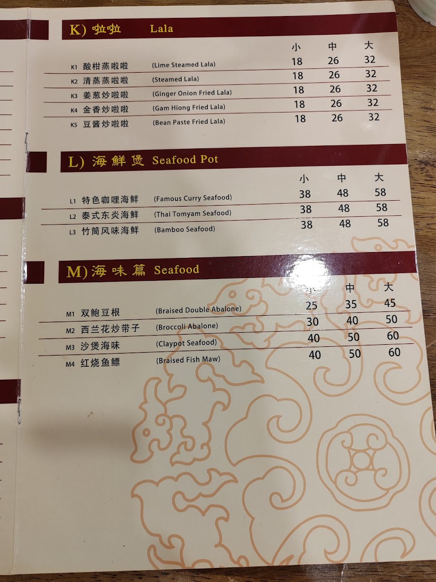 Liang Khee Tomyam 良记东炎面 (Bukit Mertajam) Photo Menu 7