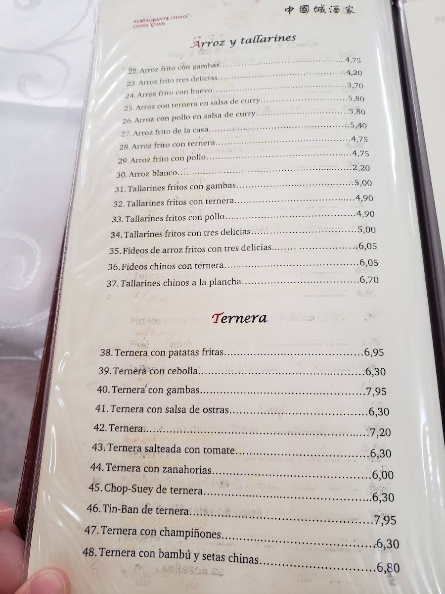 Restaurante Chinatown Photo Menu 7
