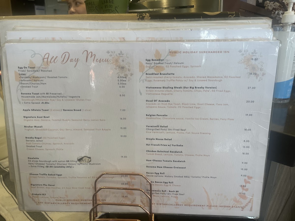 Old Quarter Cafe Photo Menu 7