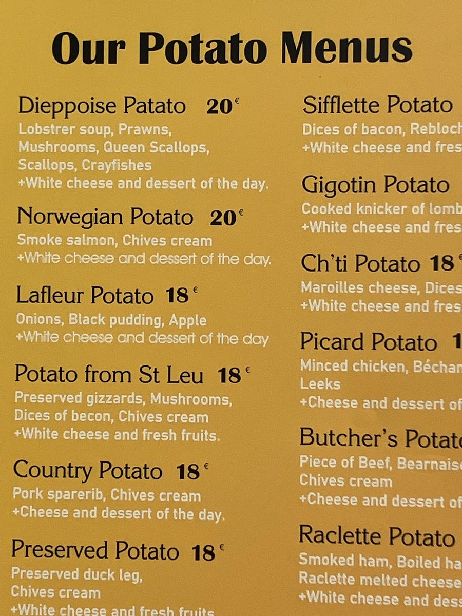 Al'Patat'rie Photo Menu 3