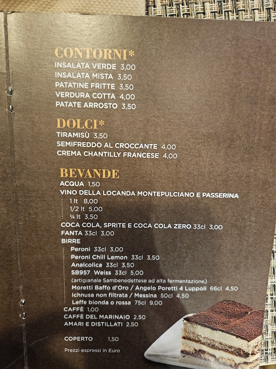 Ristorante La Locanda Del Conte Photo Menu 2