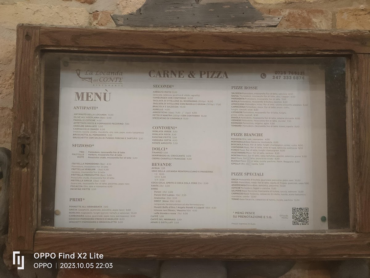 Ristorante La Locanda Del Conte Photo Menu 4