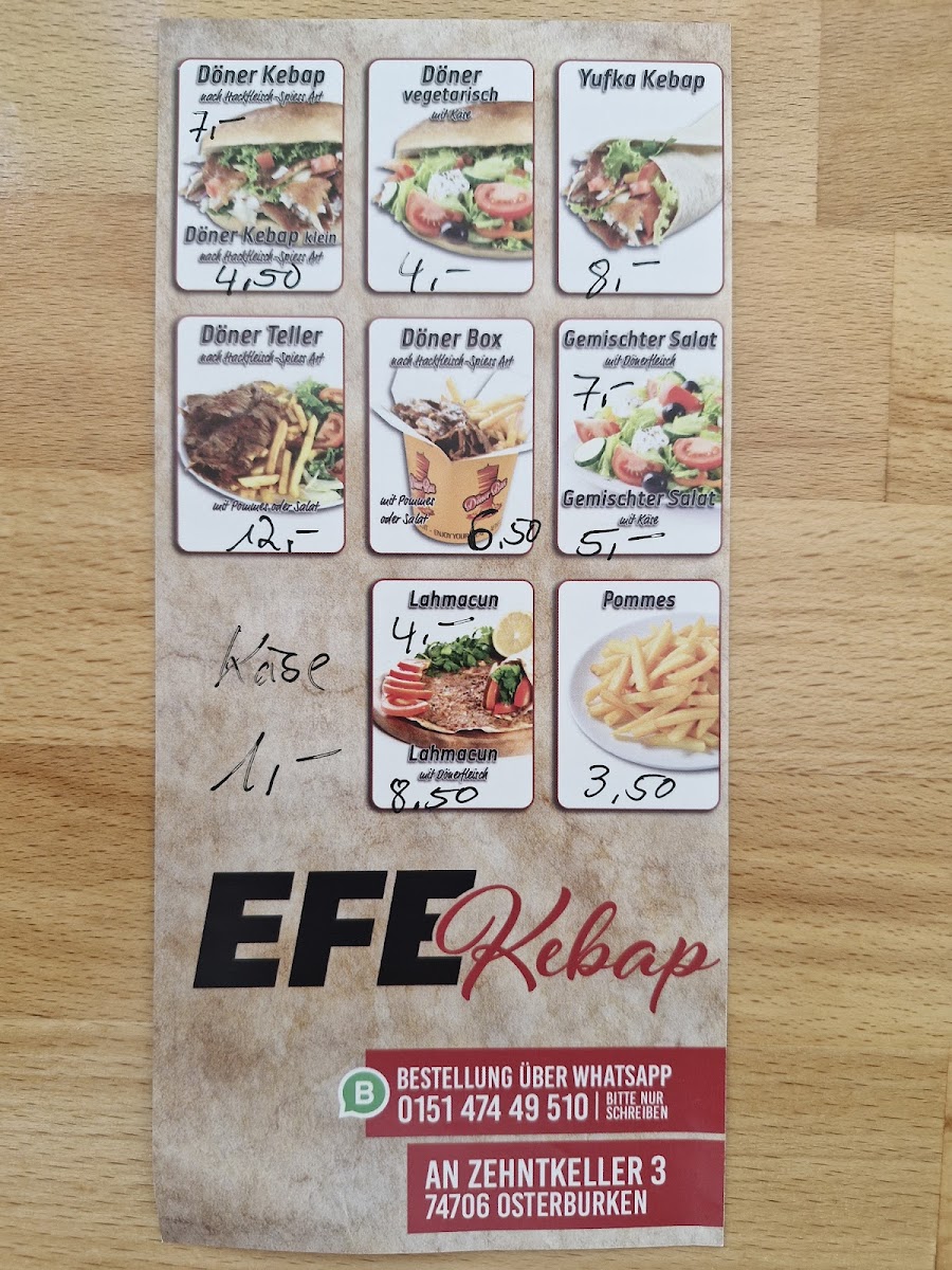 Sükrü Efe Kebab Photo Menu 1