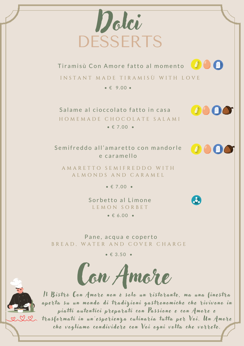Bistro con Amore Vini e Cucina Photo Menu 4