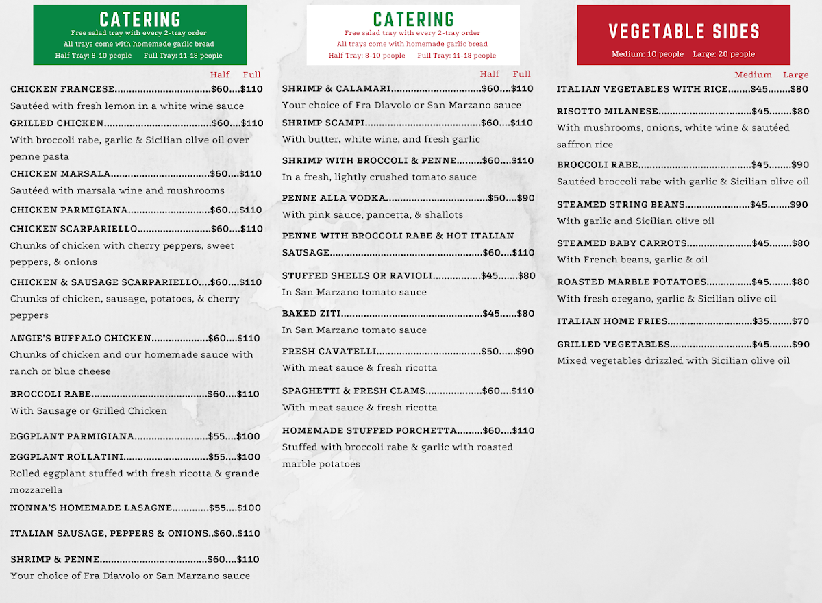 Angelina’s Italian Deli Photo Menu 3