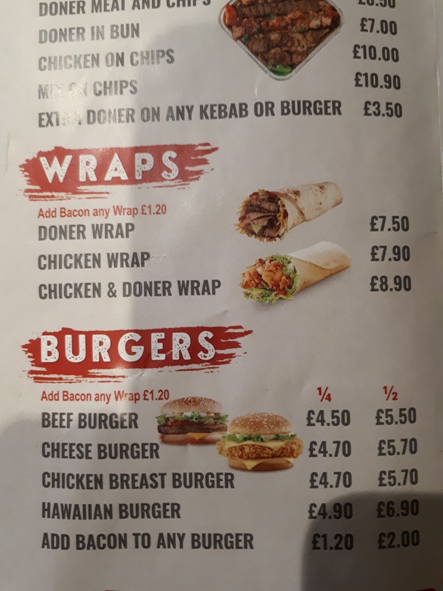 Kings Kebab Photo Menu 2