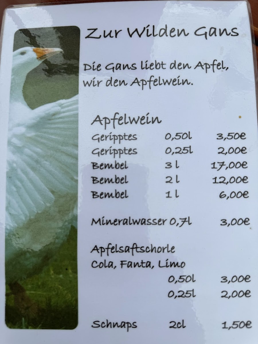 Zur Wilden Gans Photo Menu 6