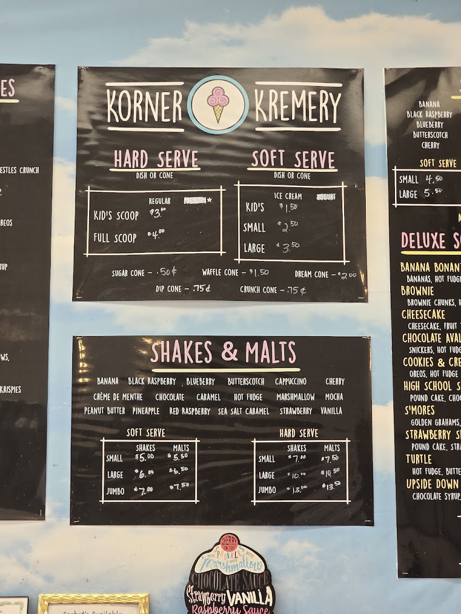 Korner Kremery Photo Menu 5