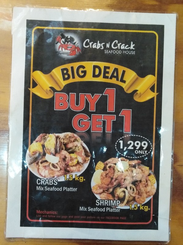 Crabs N Crack Photo Menu 9
