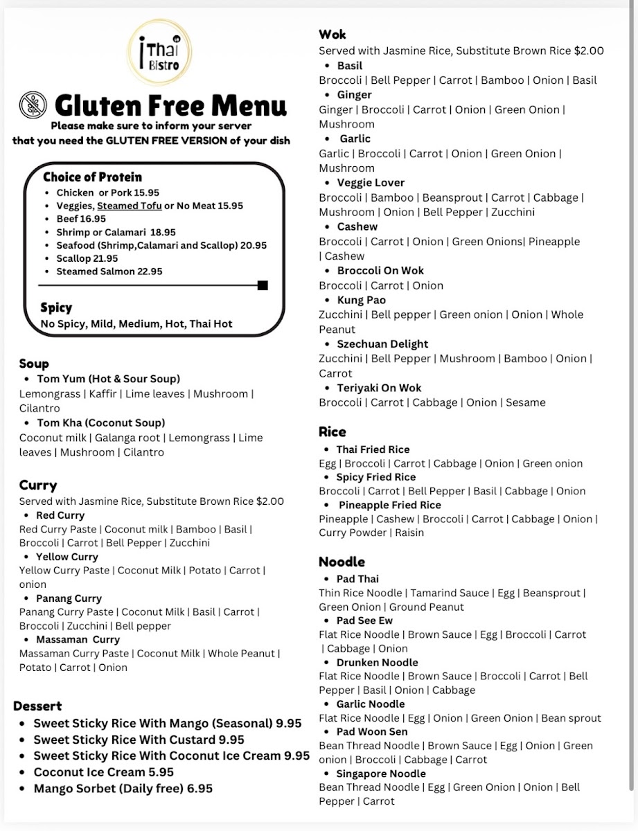 i-Thai Bistro Photo Menu 2