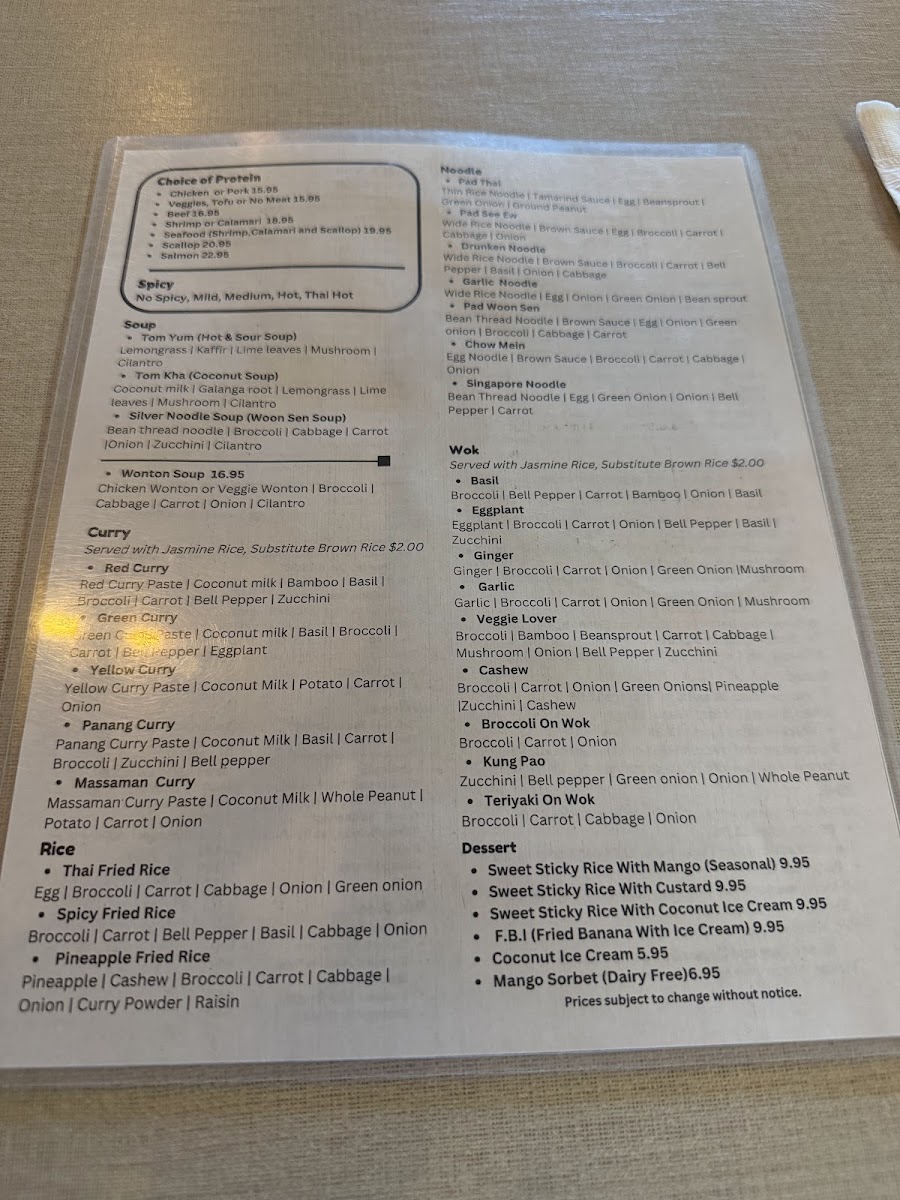 i-Thai Bistro Photo Menu 7