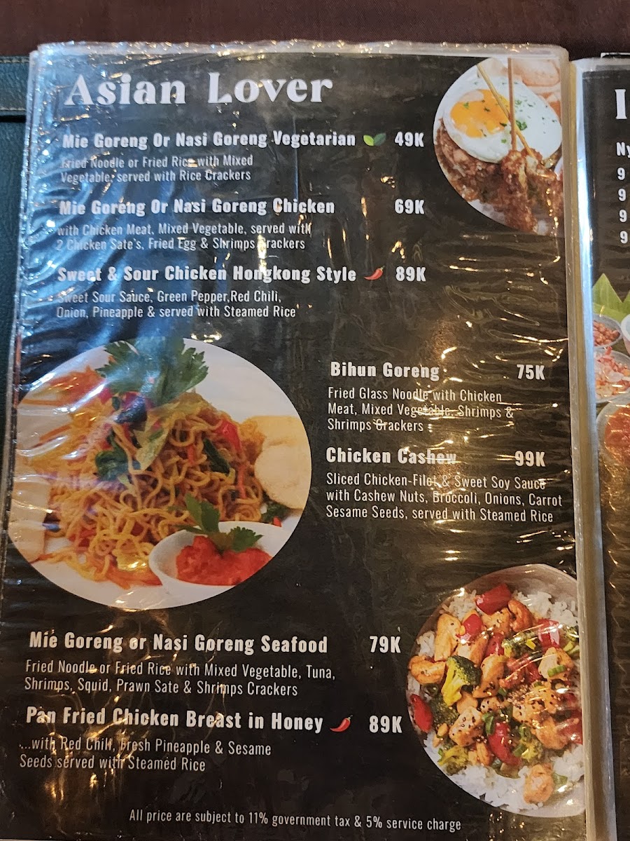 Nyoman's Beer Garden Bar & Restaurant Photo Menu 9