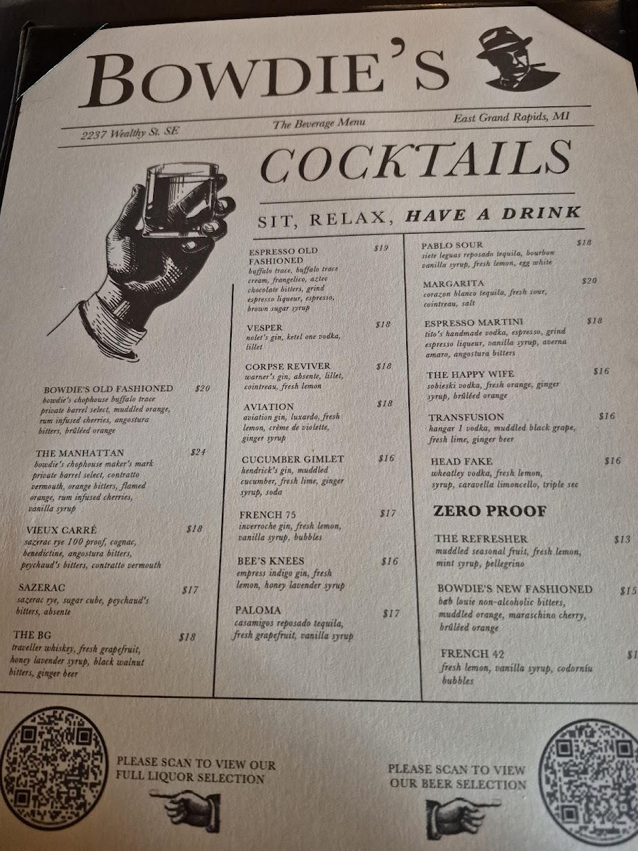 Bowdie’s Chophouse Photo Menu 5