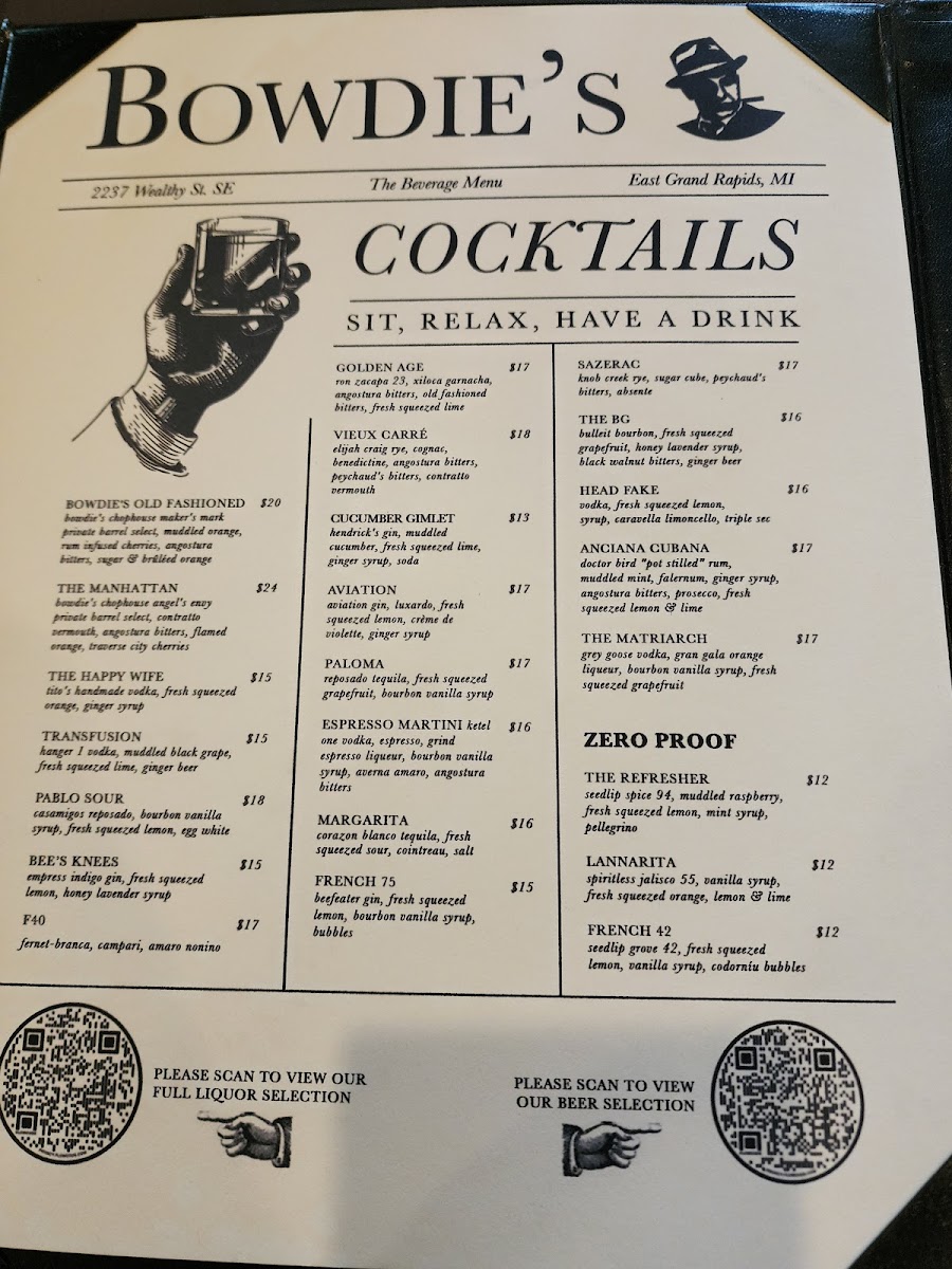 Bowdie’s Chophouse Photo Menu 7