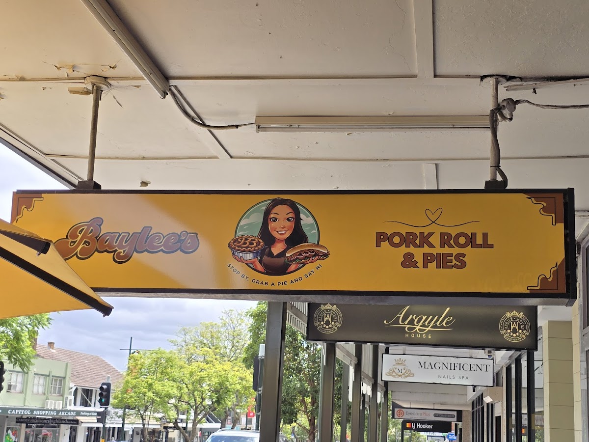 Baylee’s pork roll & pies