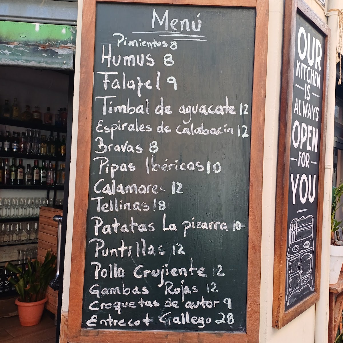 La Pizarra Photo Menu 5