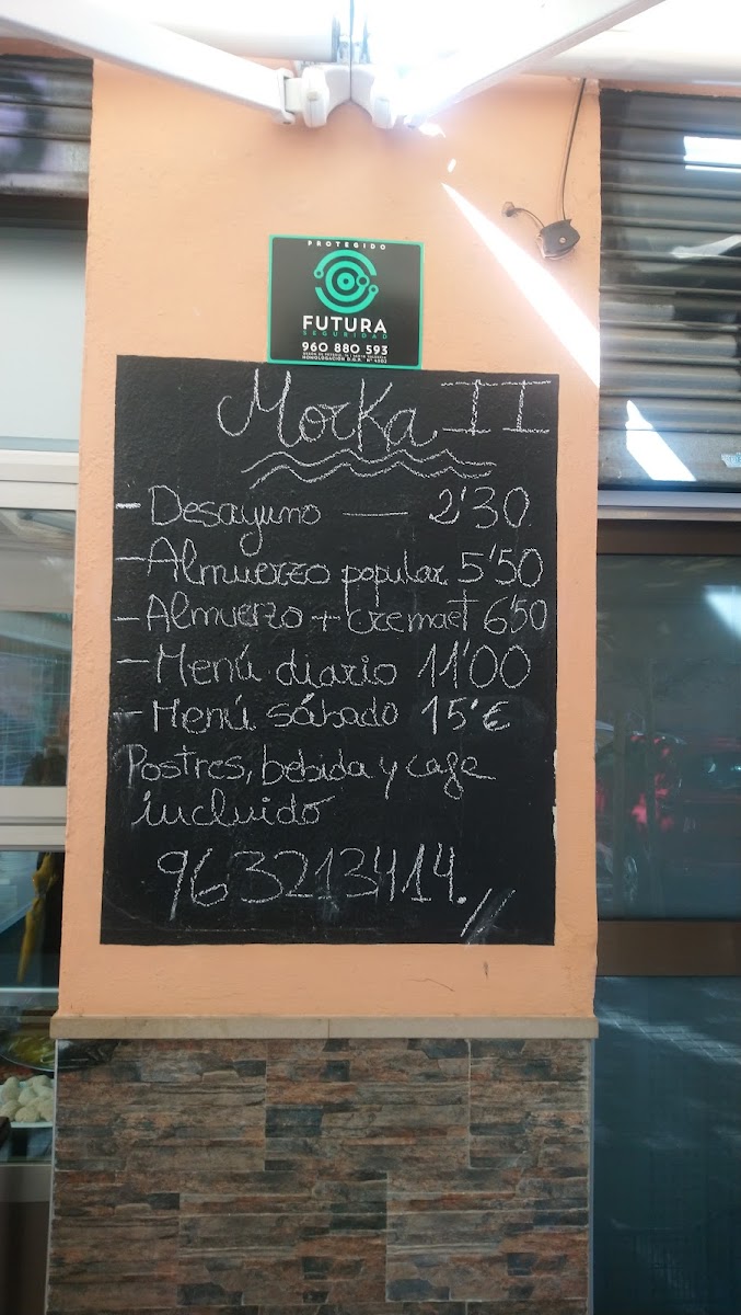 Cafetería Morka II Photo Menu 2