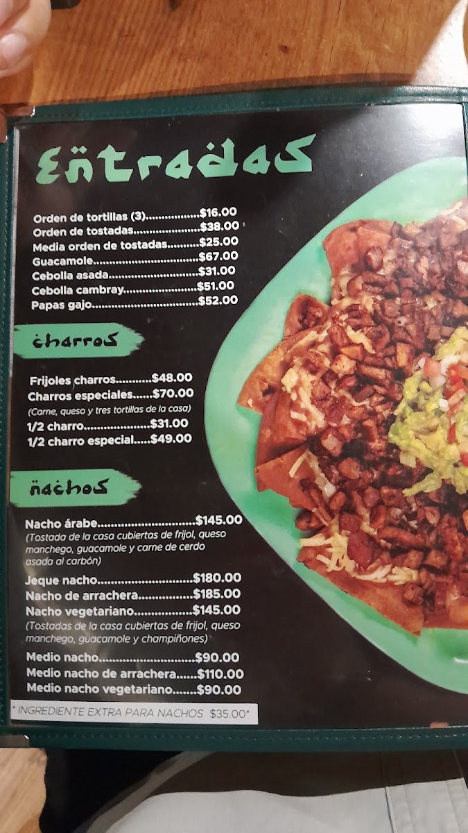 Taco árabe Av. Yucatán Photo Menu 2