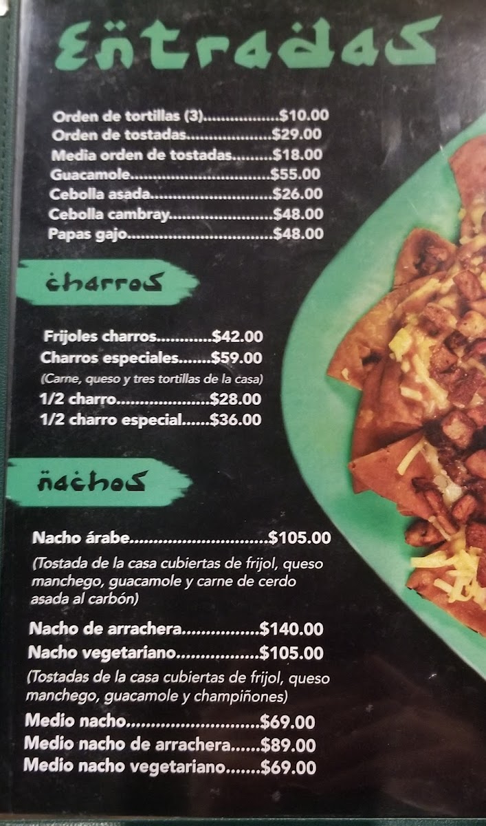 Taco árabe Av. Yucatán Photo Menu 9