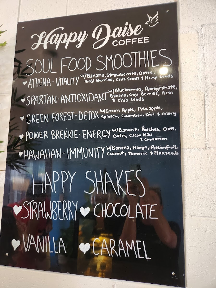 Happy Daise Coffee Photo Menu 3