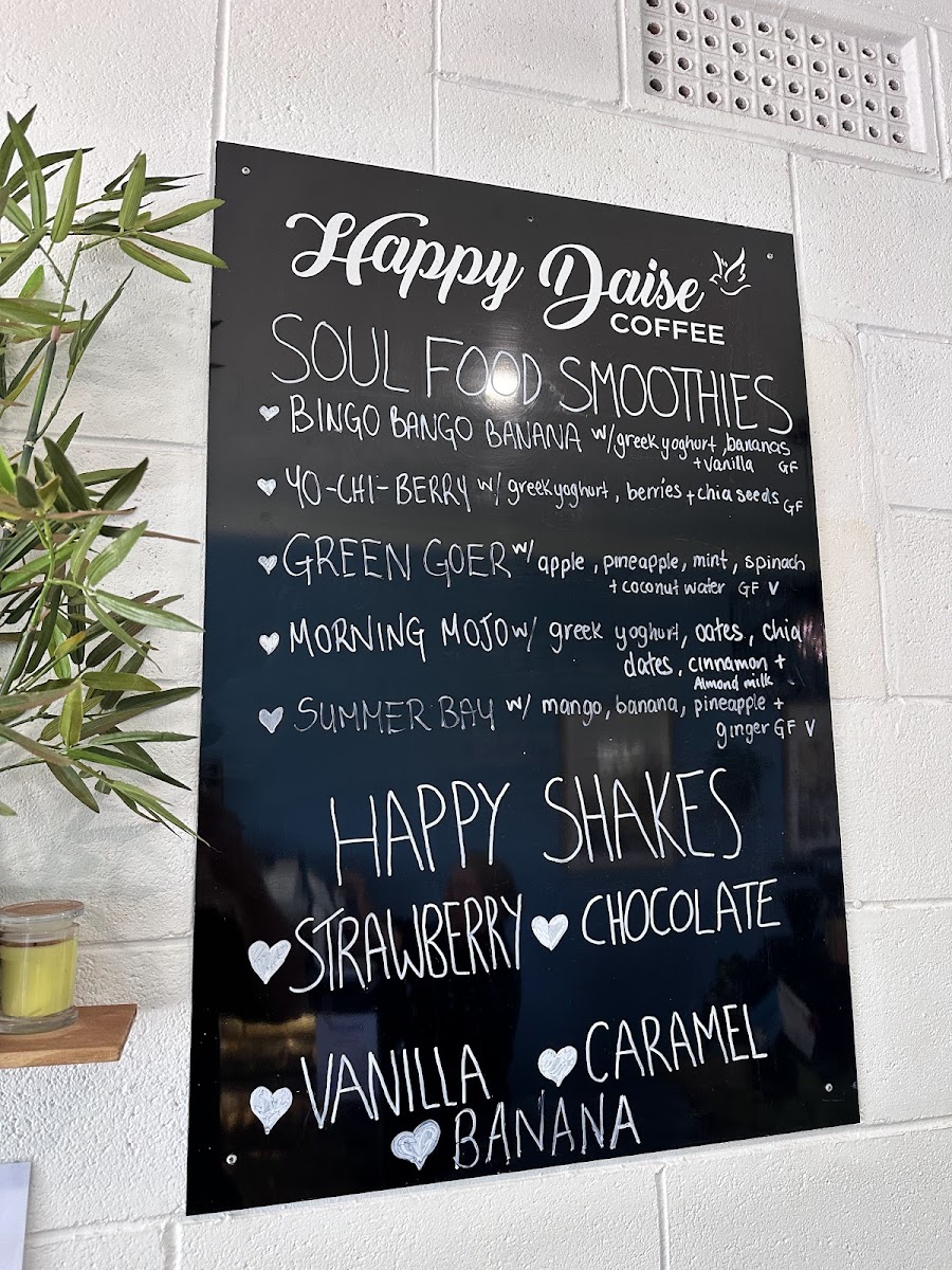 Happy Daise Coffee Photo Menu 4