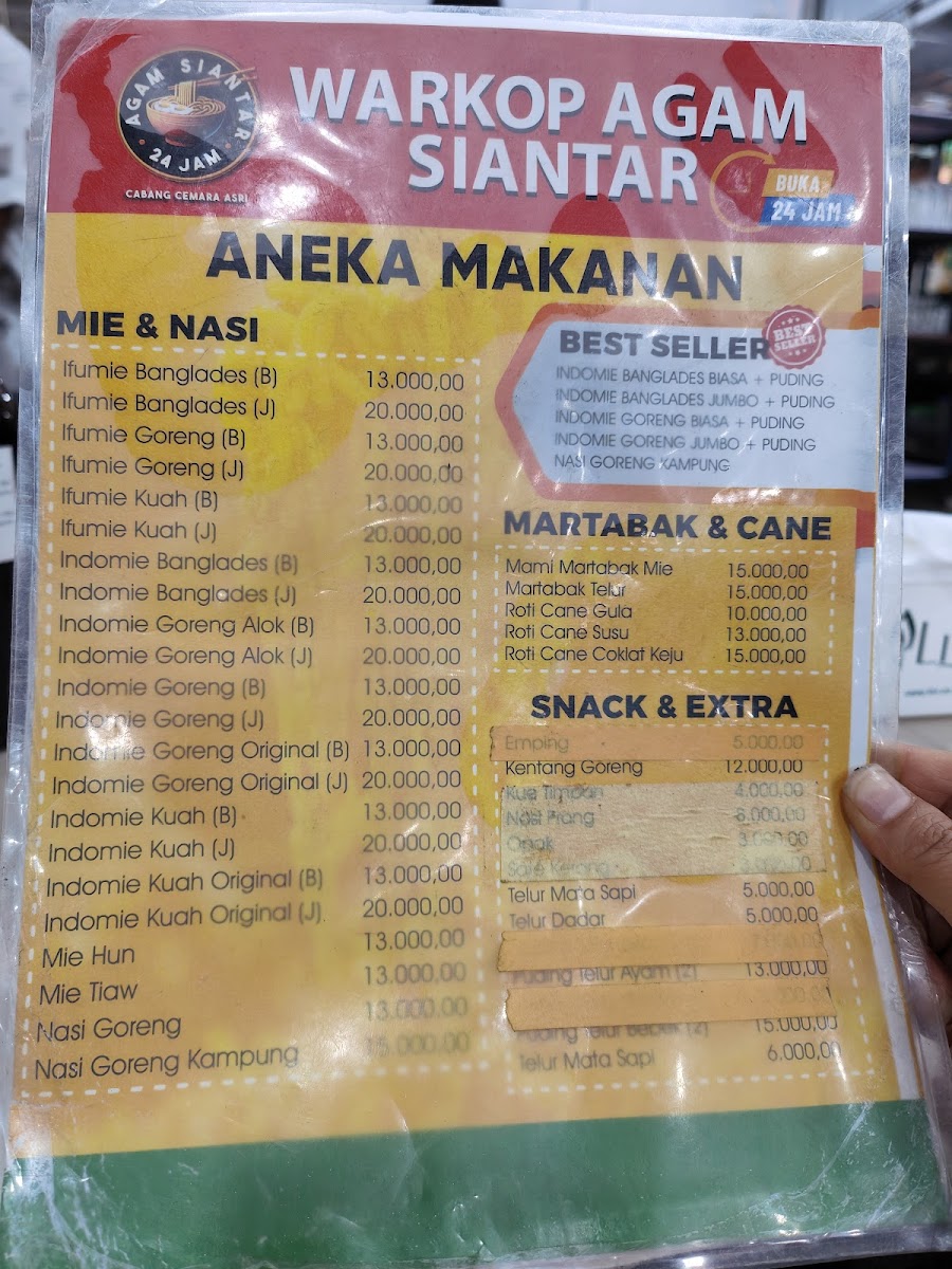 Warkop Agam Siantar Photo Menu 4