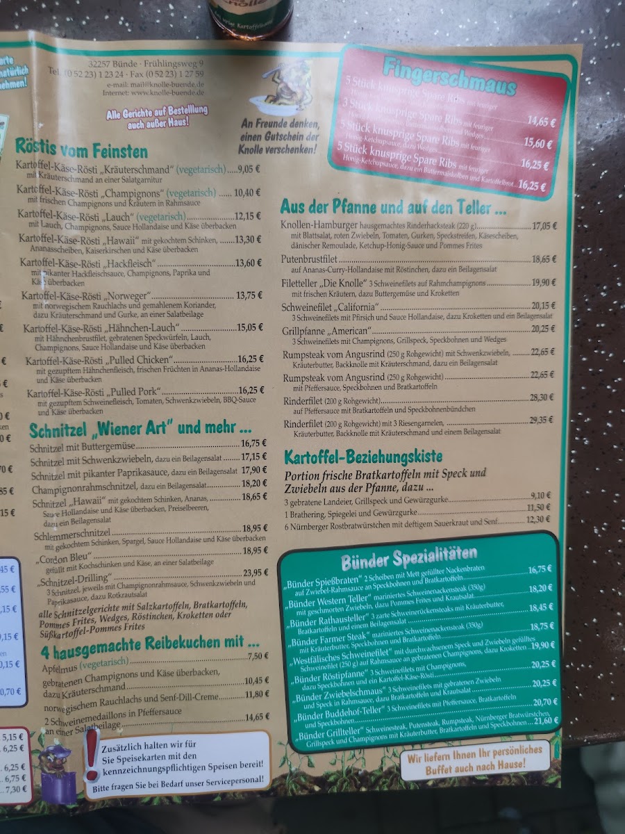 Zum Metzger mit dem Zopf Photo Menu 3