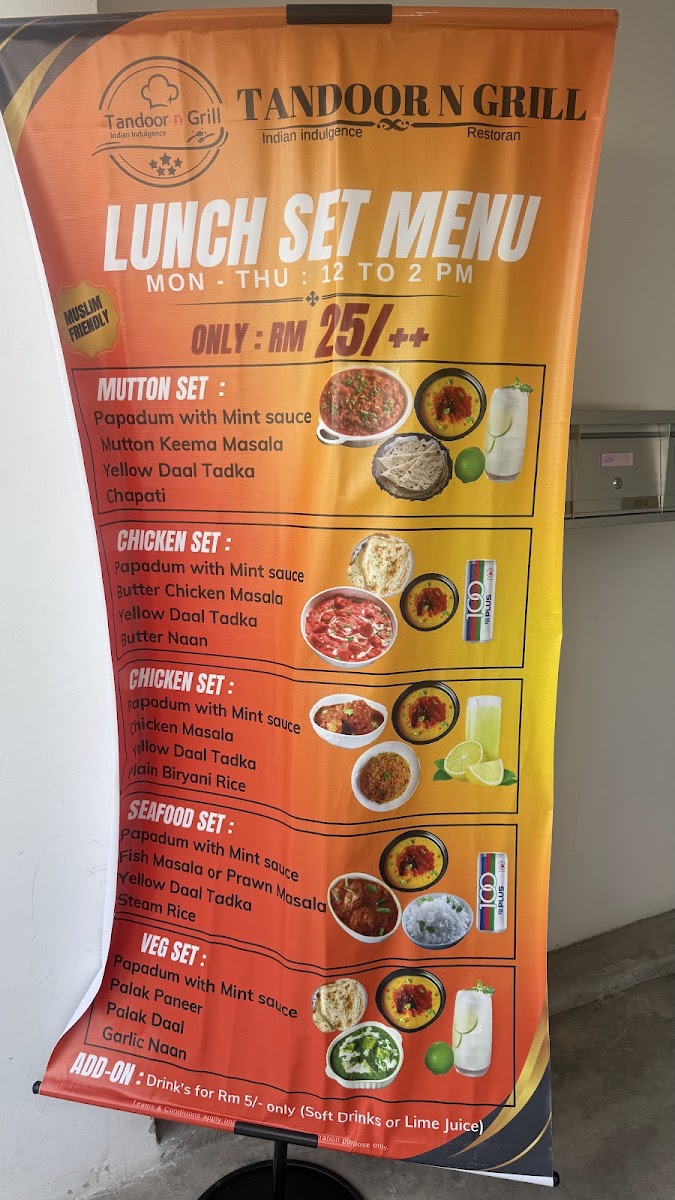 Tandoor N Grill, Permas City Photo Menu 3