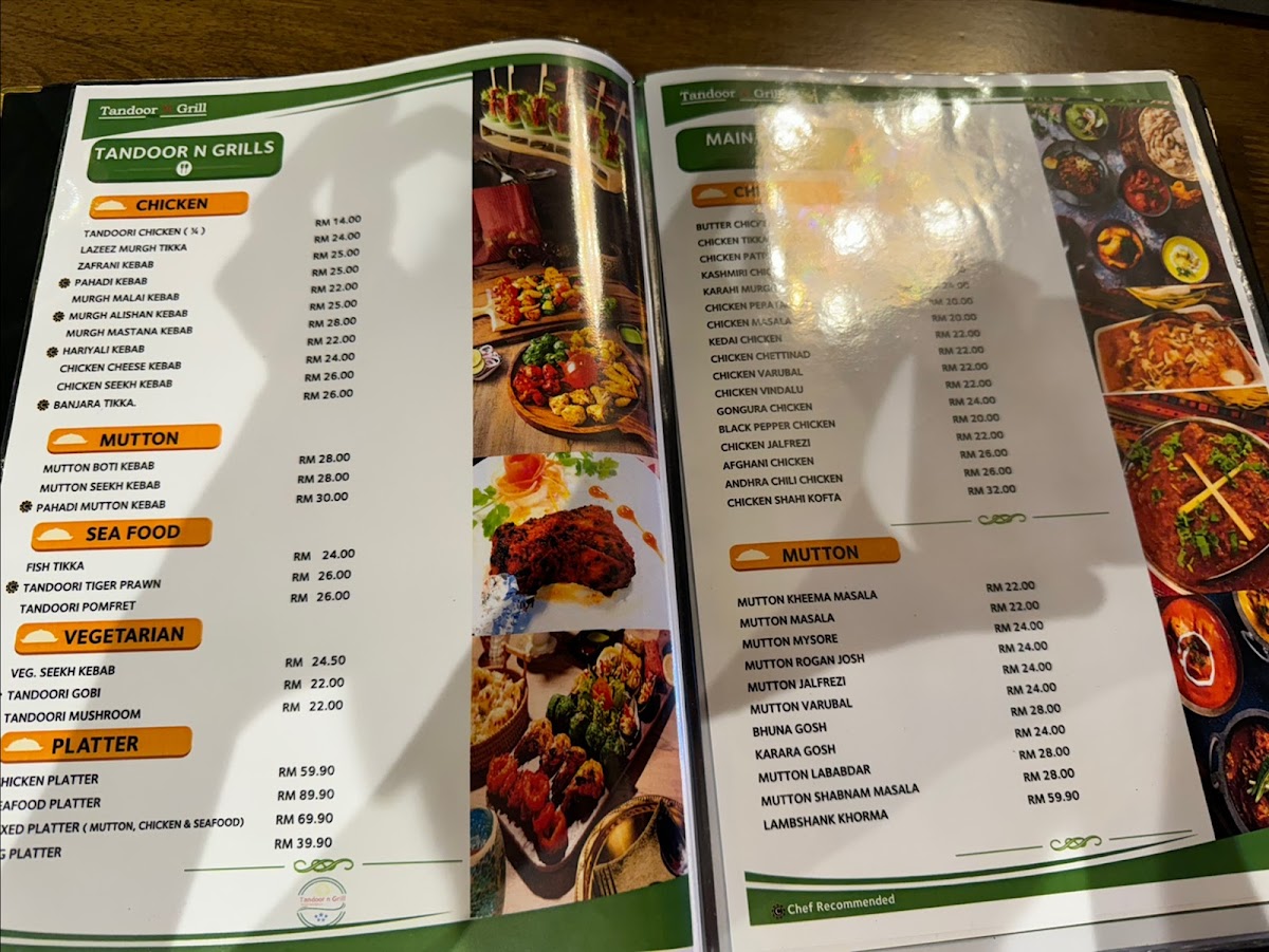 Tandoor N Grill, Permas City Photo Menu 4