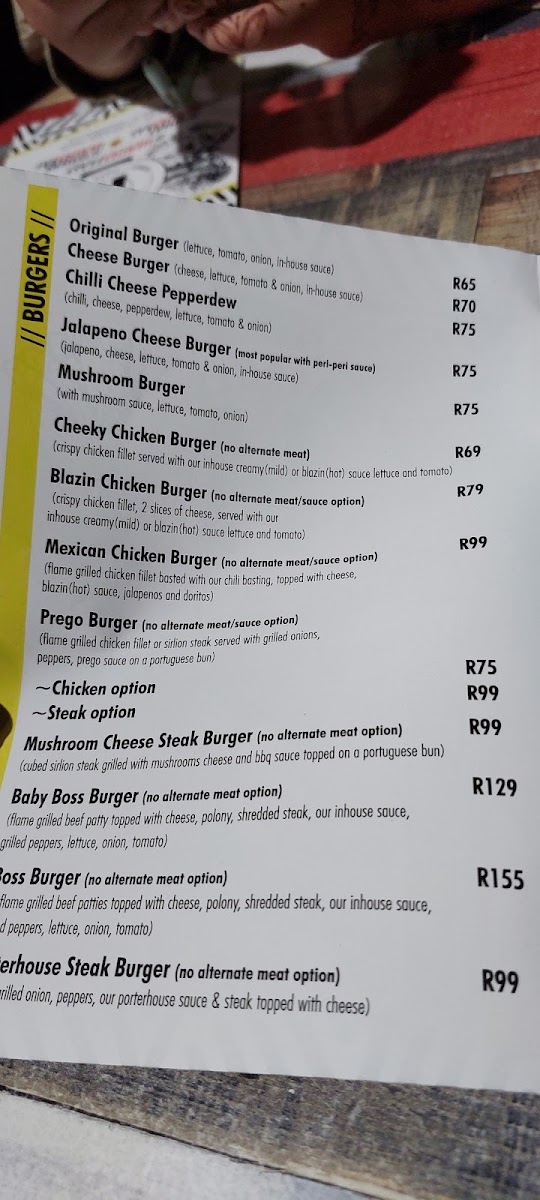 Heroes Diner Lifestyle Photo Menu 8