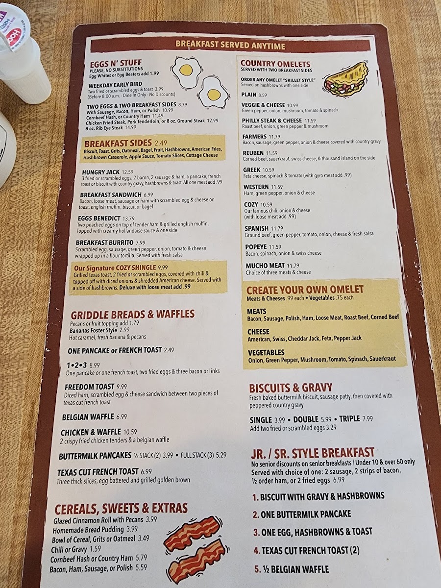 Cozy Cafe Photo Menu 5