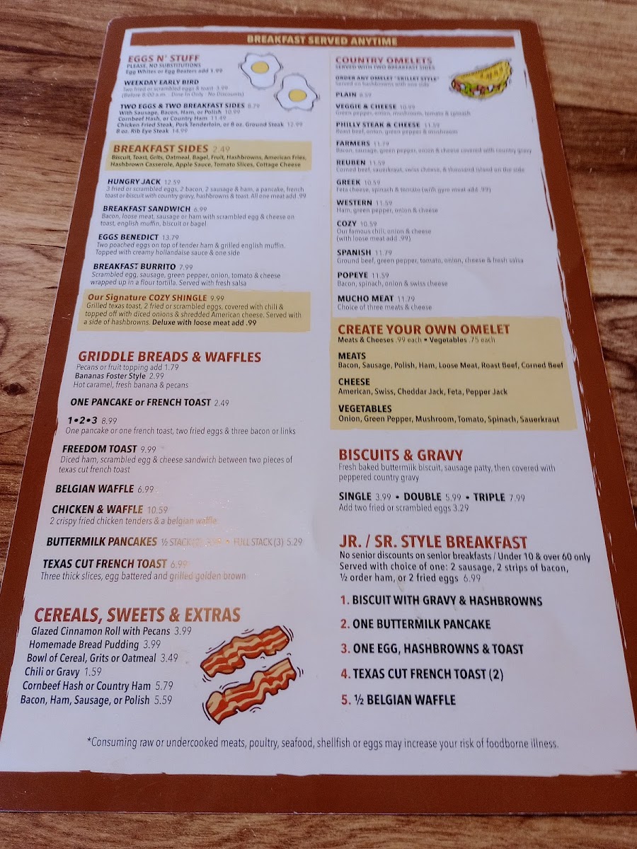 Cozy Cafe Photo Menu 8