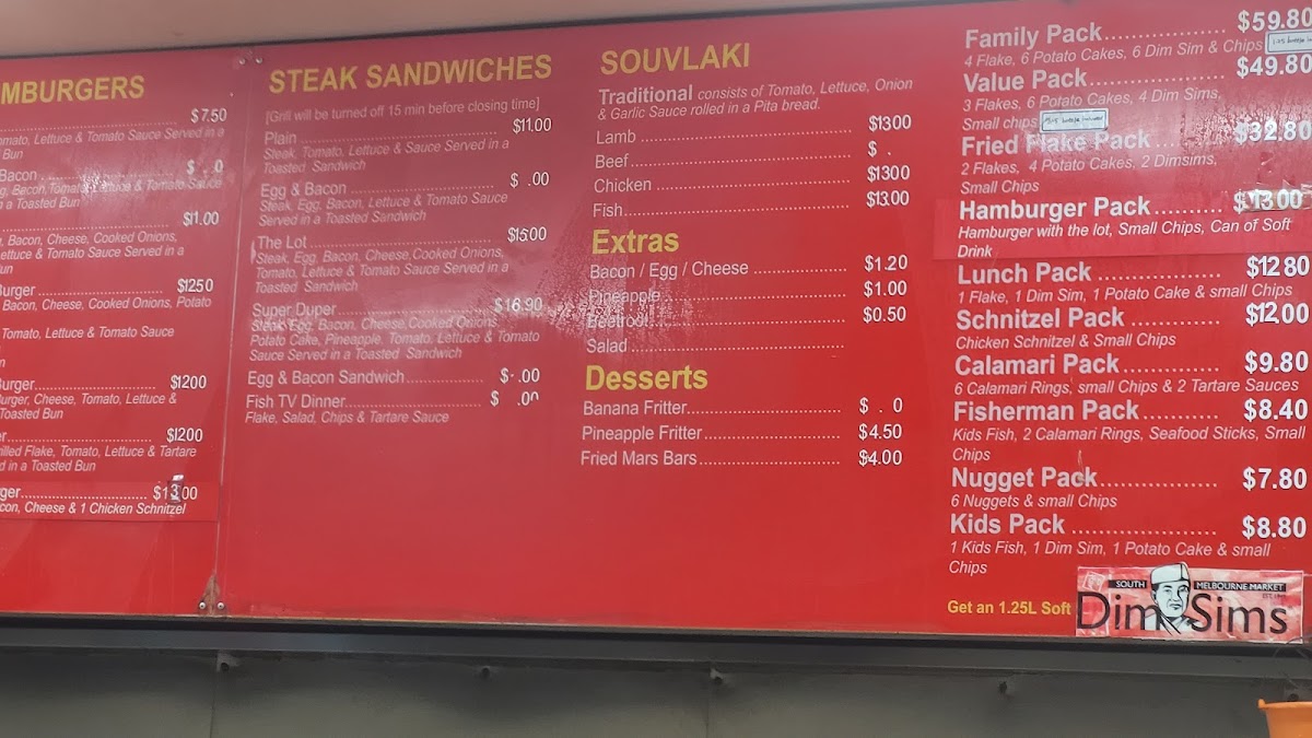 Batman Ave Fish Shop Photo Menu 5