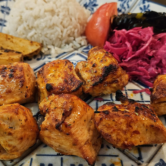 Salmon Kebab