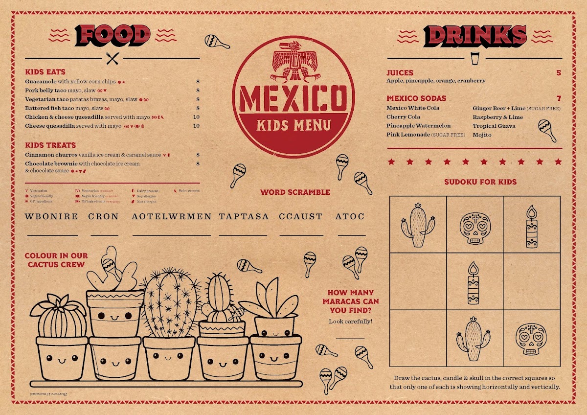 Mexico Hamilton Photo Menu 2