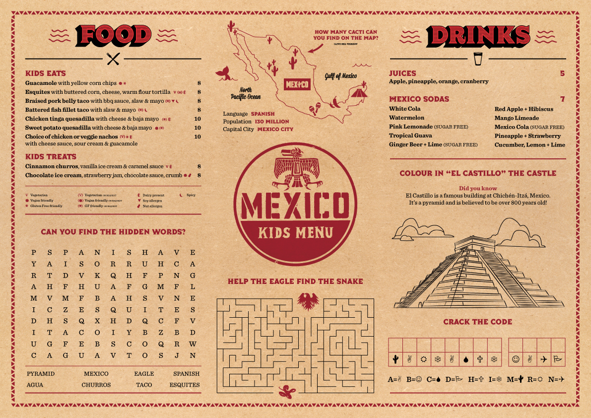 Mexico Hamilton Photo Menu 9